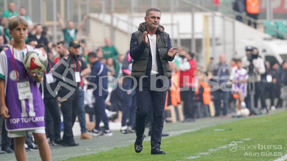 BURSASPOR - KAHRAMANMARAŞ İSTİKLAL MAÇ FOTOĞRAFLARI