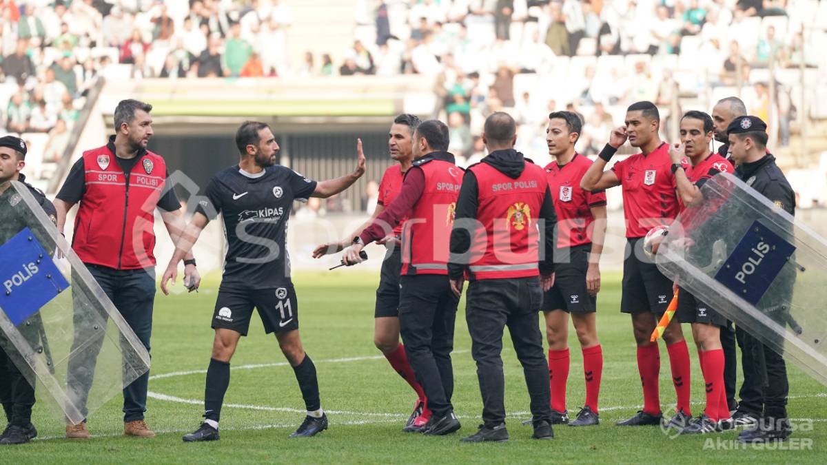 BURSASPOR - KAHRAMANMARAŞ İSTİKLAL MAÇ FOTOĞRAFLARI