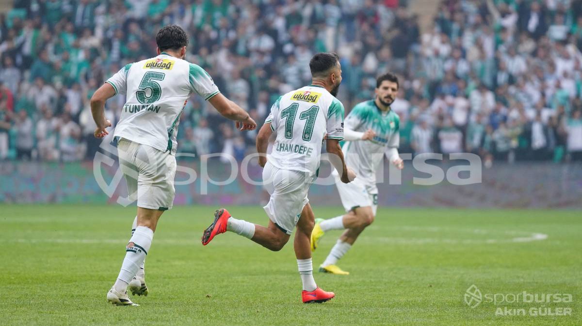 BURSASPOR - KAHRAMANMARAŞ İSTİKLAL MAÇ FOTOĞRAFLARI