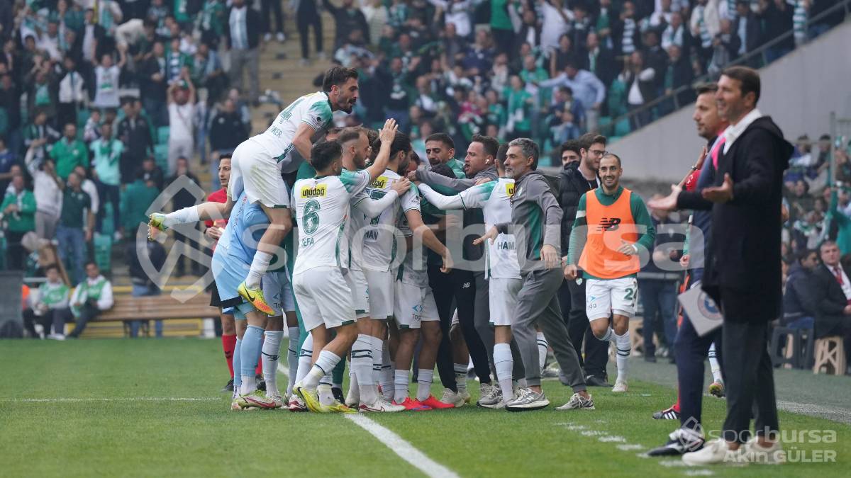 BURSASPOR - KAHRAMANMARAŞ İSTİKLAL MAÇ FOTOĞRAFLARI