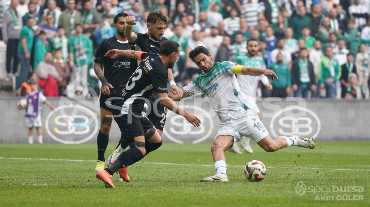 BURSASPOR - KAHRAMANMARAŞ İSTİKLAL MAÇ FOTOĞRAFLARI