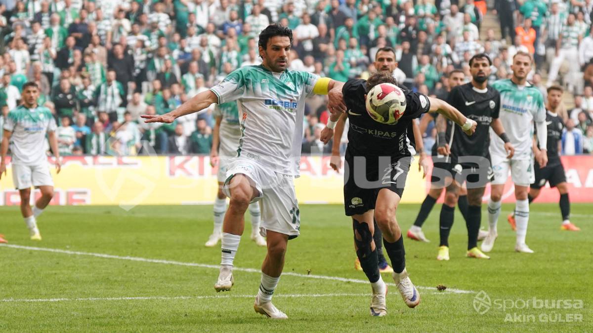 BURSASPOR - KAHRAMANMARAŞ İSTİKLAL MAÇ FOTOĞRAFLARI