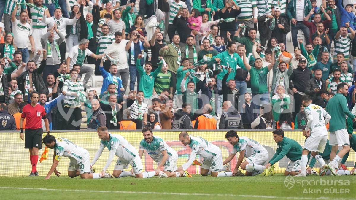 BURSASPOR - KAHRAMANMARAŞ İSTİKLAL MAÇ FOTOĞRAFLARI