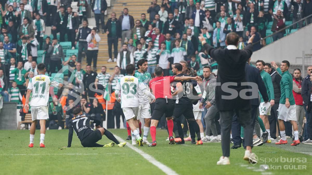 BURSASPOR - KAHRAMANMARAŞ İSTİKLAL MAÇ FOTOĞRAFLARI