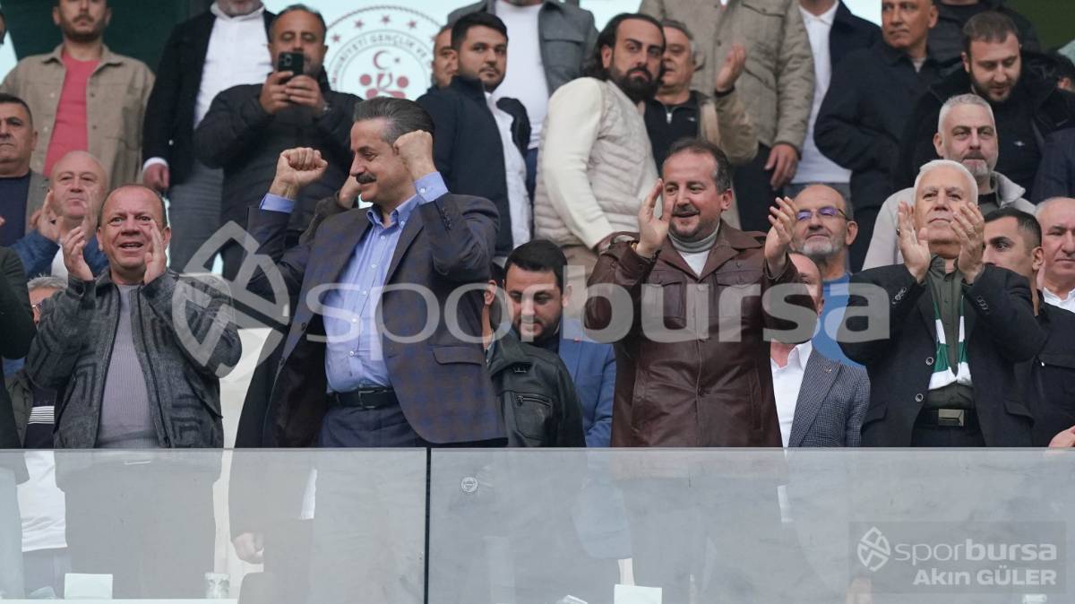 BURSASPOR - KAHRAMANMARAŞ İSTİKLAL MAÇ FOTOĞRAFLARI