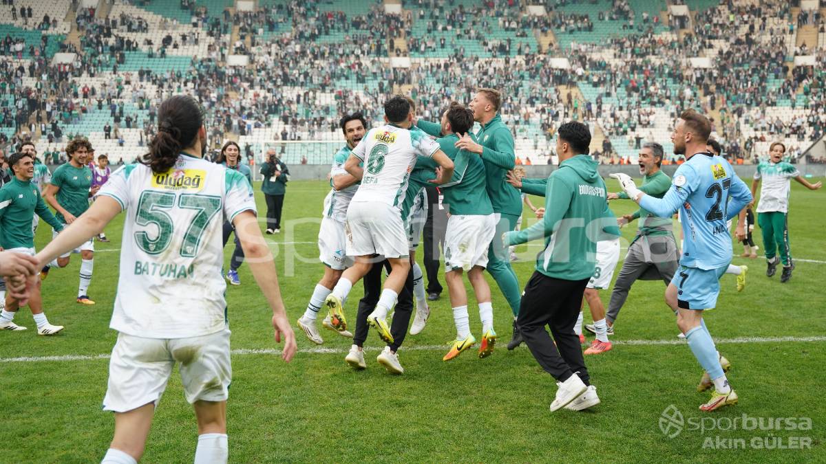 BURSASPOR - KAHRAMANMARAŞ İSTİKLAL MAÇ FOTOĞRAFLARI