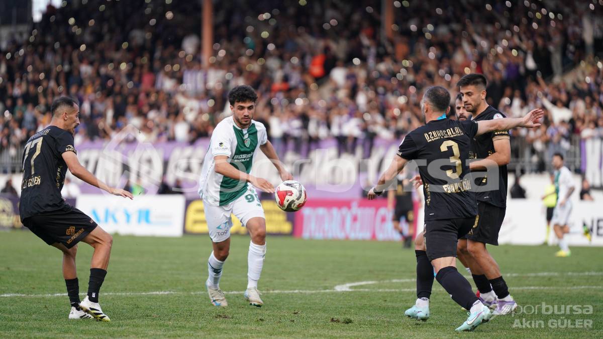 GÜZİDE GEBZE - BURSASPOR MAÇ FOTOĞRAFLARI