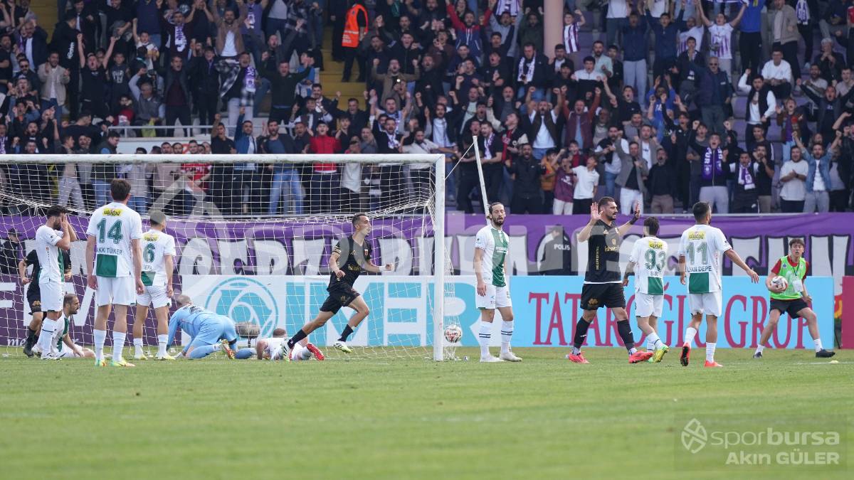 GÜZİDE GEBZE - BURSASPOR MAÇ FOTOĞRAFLARI