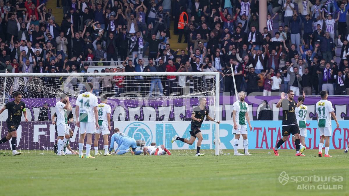 GÜZİDE GEBZE - BURSASPOR MAÇ FOTOĞRAFLARI
