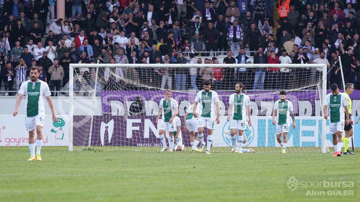 GÜZİDE GEBZE - BURSASPOR MAÇ FOTOĞRAFLARI