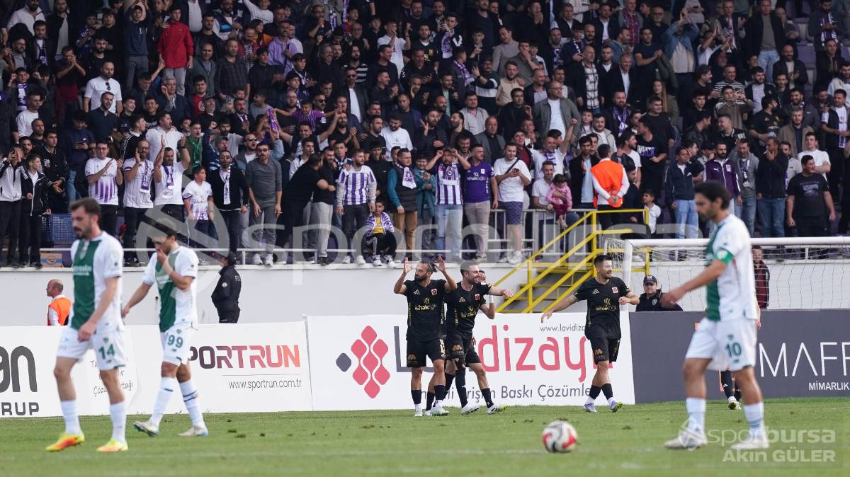 GÜZİDE GEBZE - BURSASPOR MAÇ FOTOĞRAFLARI