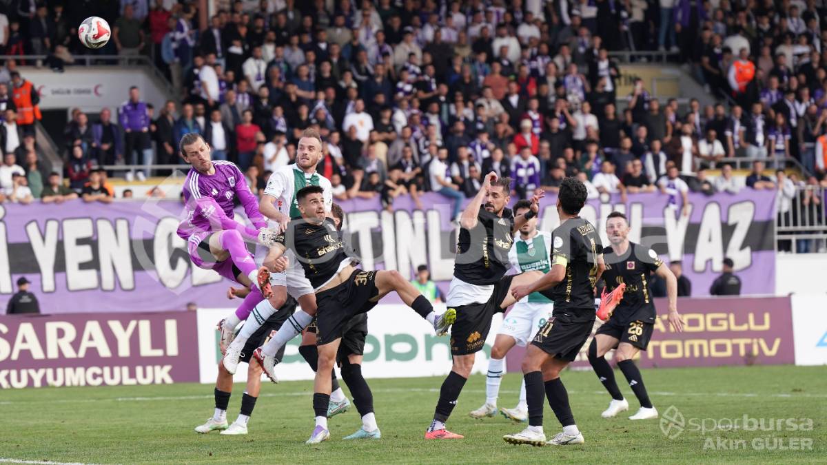 GÜZİDE GEBZE - BURSASPOR MAÇ FOTOĞRAFLARI