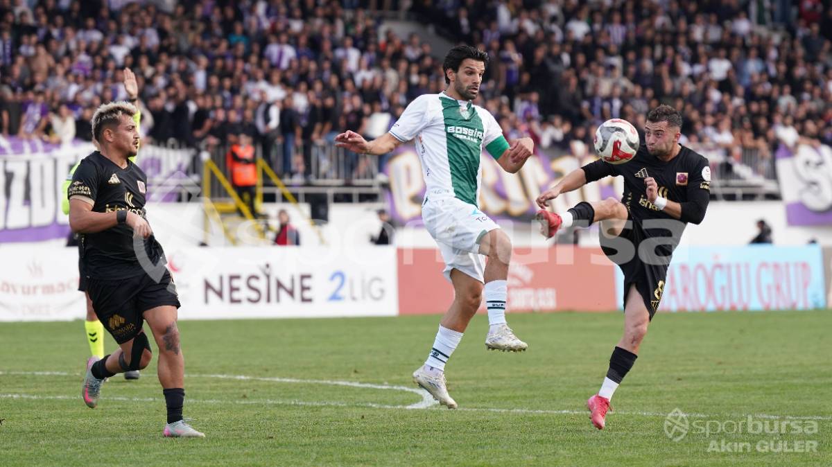 GÜZİDE GEBZE - BURSASPOR MAÇ FOTOĞRAFLARI