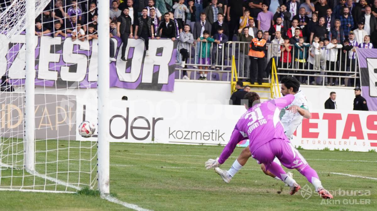 GÜZİDE GEBZE - BURSASPOR MAÇ FOTOĞRAFLARI