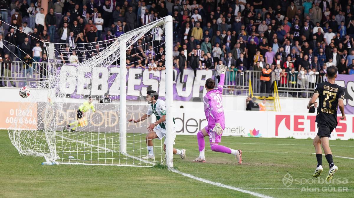 GÜZİDE GEBZE - BURSASPOR MAÇ FOTOĞRAFLARI