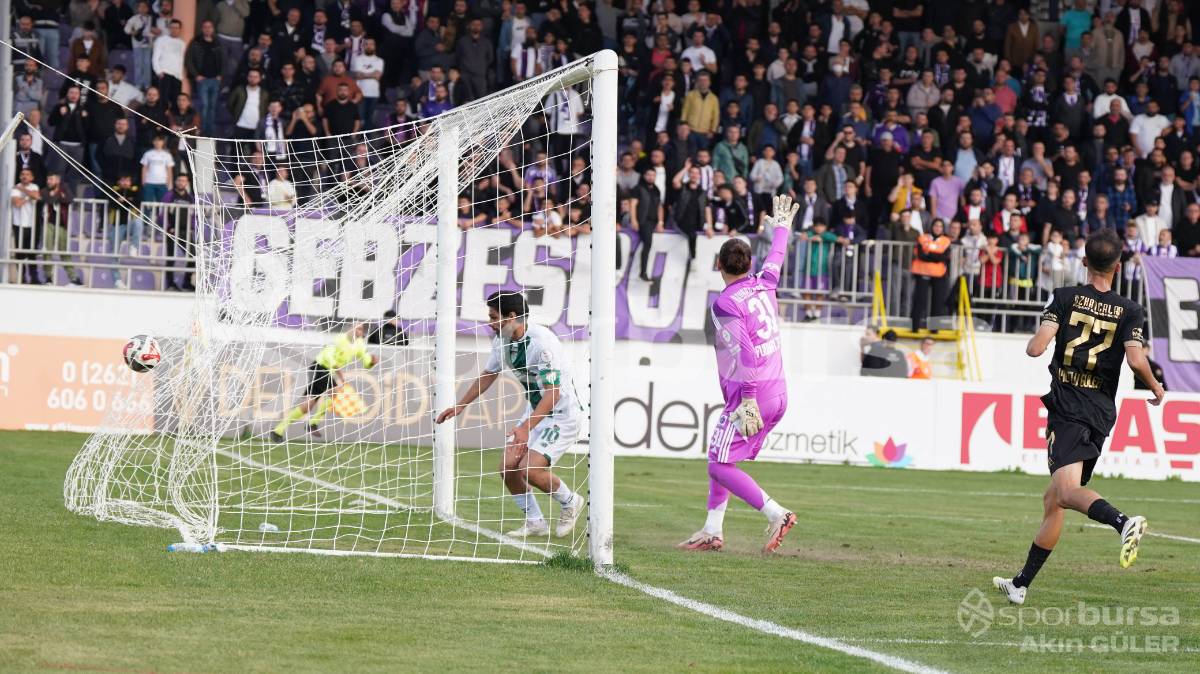 GÜZİDE GEBZE - BURSASPOR MAÇ FOTOĞRAFLARI