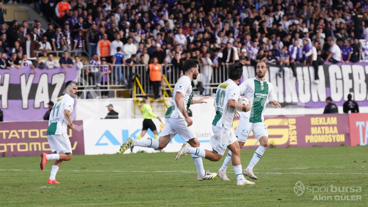 GÜZİDE GEBZE - BURSASPOR MAÇ FOTOĞRAFLARI