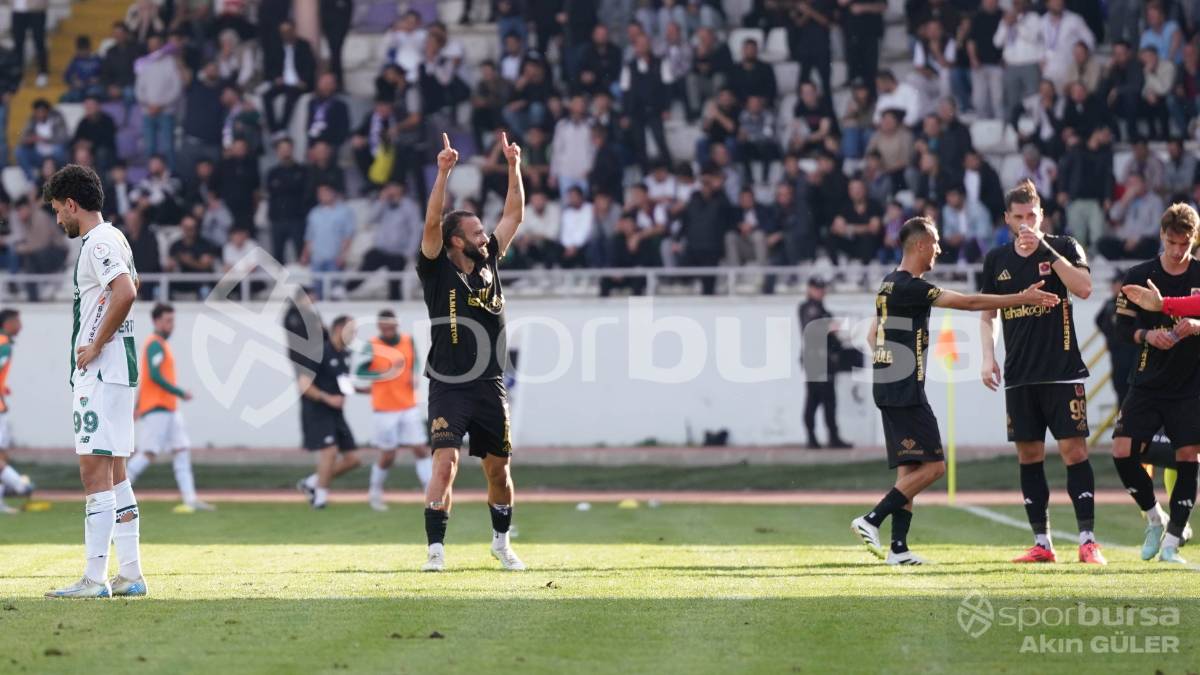 GÜZİDE GEBZE - BURSASPOR MAÇ FOTOĞRAFLARI