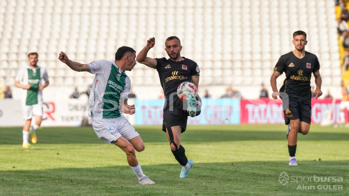 GÜZİDE GEBZE - BURSASPOR MAÇ FOTOĞRAFLARI