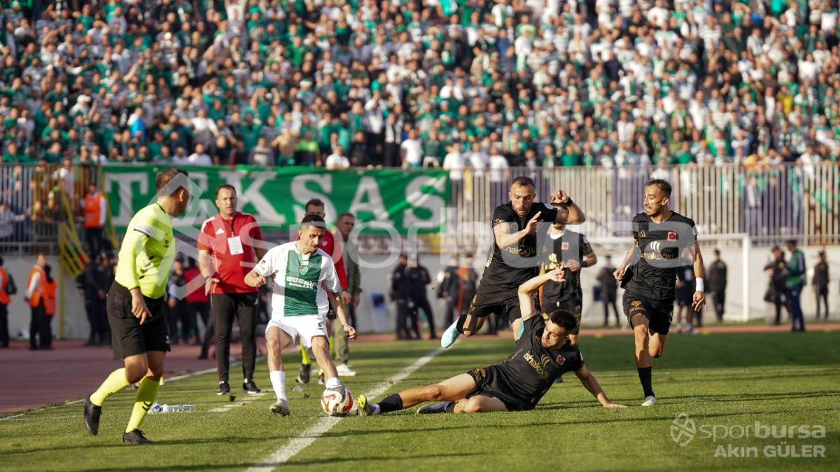 GÜZİDE GEBZE - BURSASPOR MAÇ FOTOĞRAFLARI