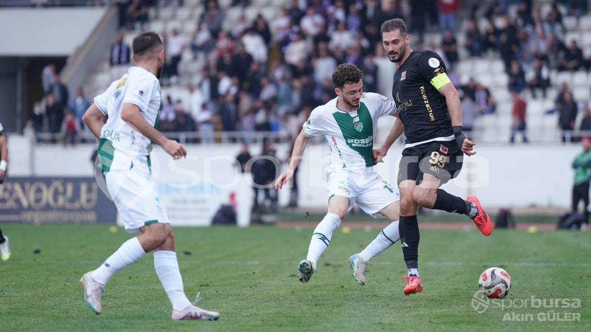 GÜZİDE GEBZE - BURSASPOR MAÇ FOTOĞRAFLARI