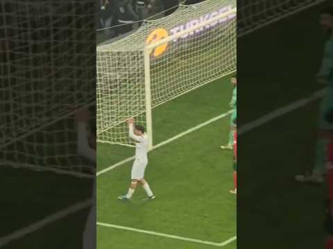 Kenan Yıldız tribünleri coşturuyor!🇹🇷  #BizimÇocuklar #MilliTakım