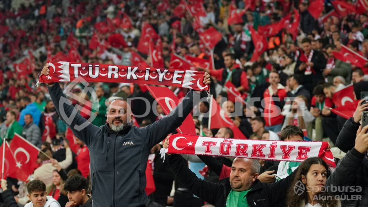 TÜRKİYE - BULGARİSTAN MAÇ FOTOĞRAFLARI