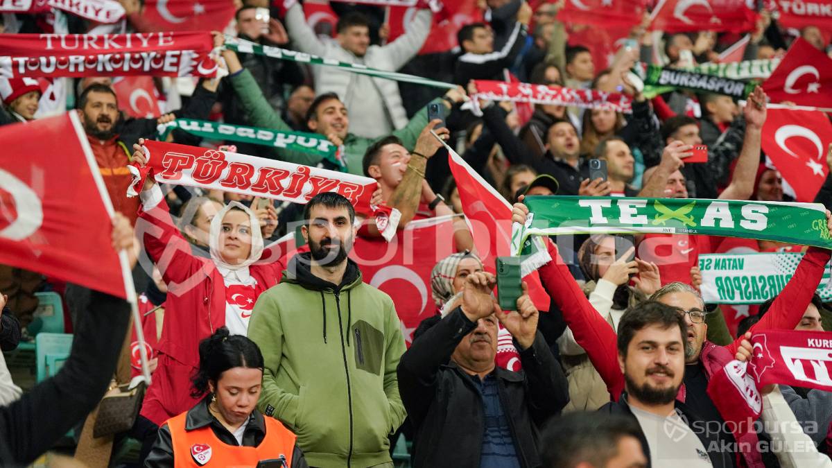 TÜRKİYE - BULGARİSTAN MAÇ FOTOĞRAFLARI