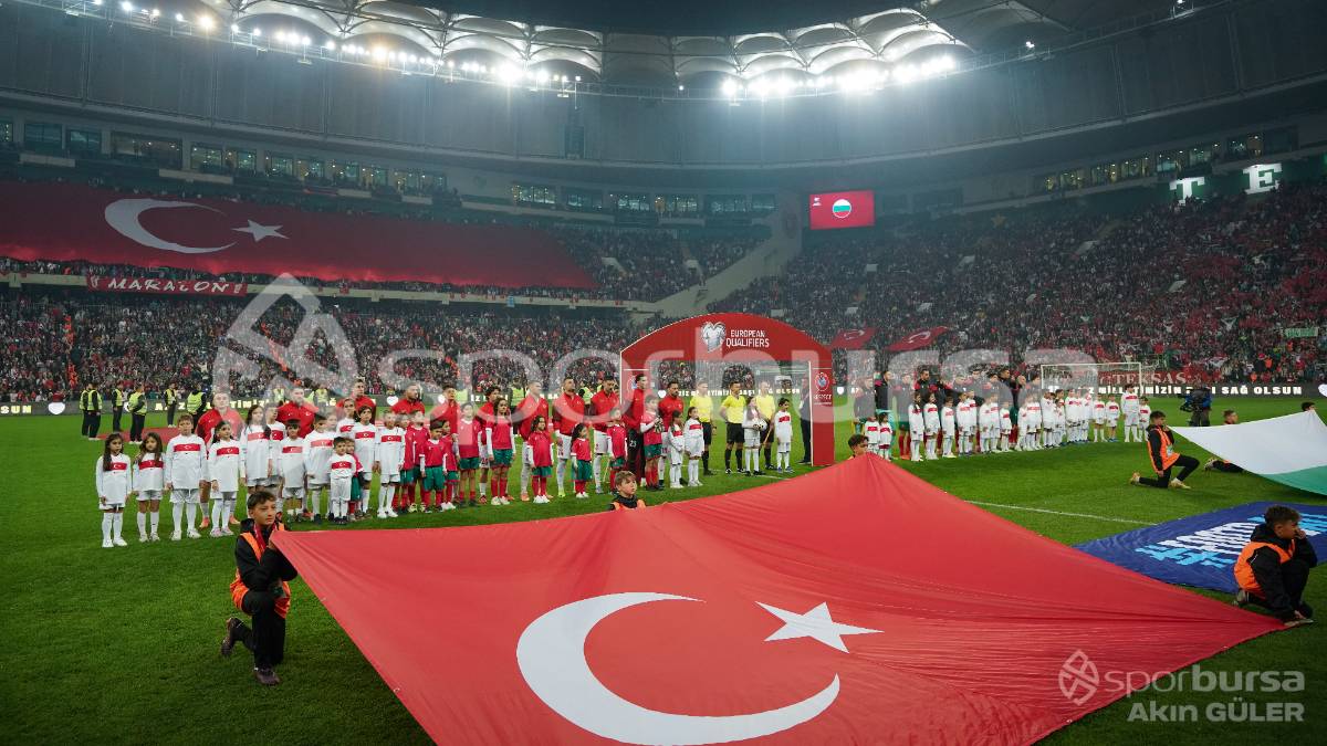 TÜRKİYE - BULGARİSTAN MAÇ FOTOĞRAFLARI