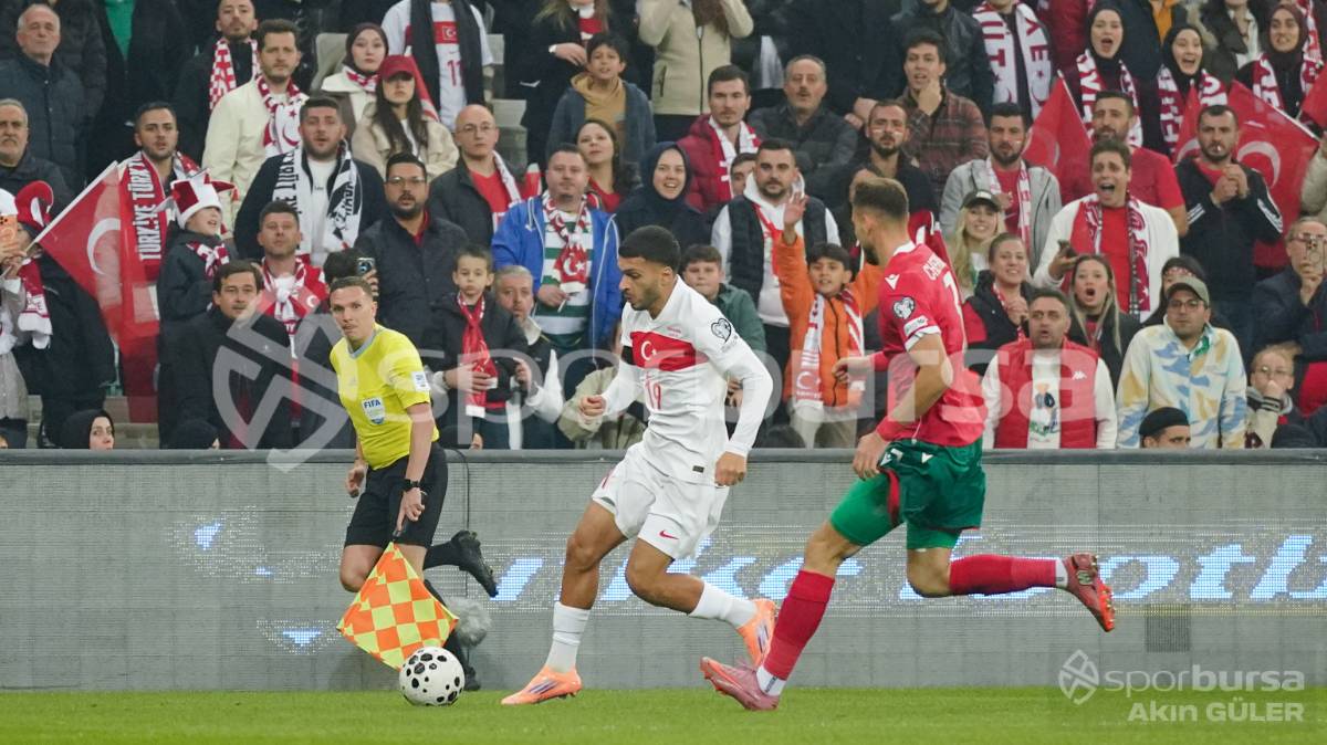 TÜRKİYE - BULGARİSTAN MAÇ FOTOĞRAFLARI