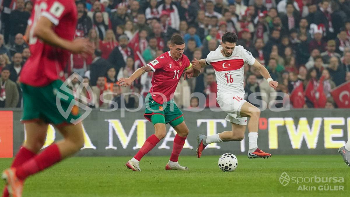 TÜRKİYE - BULGARİSTAN MAÇ FOTOĞRAFLARI