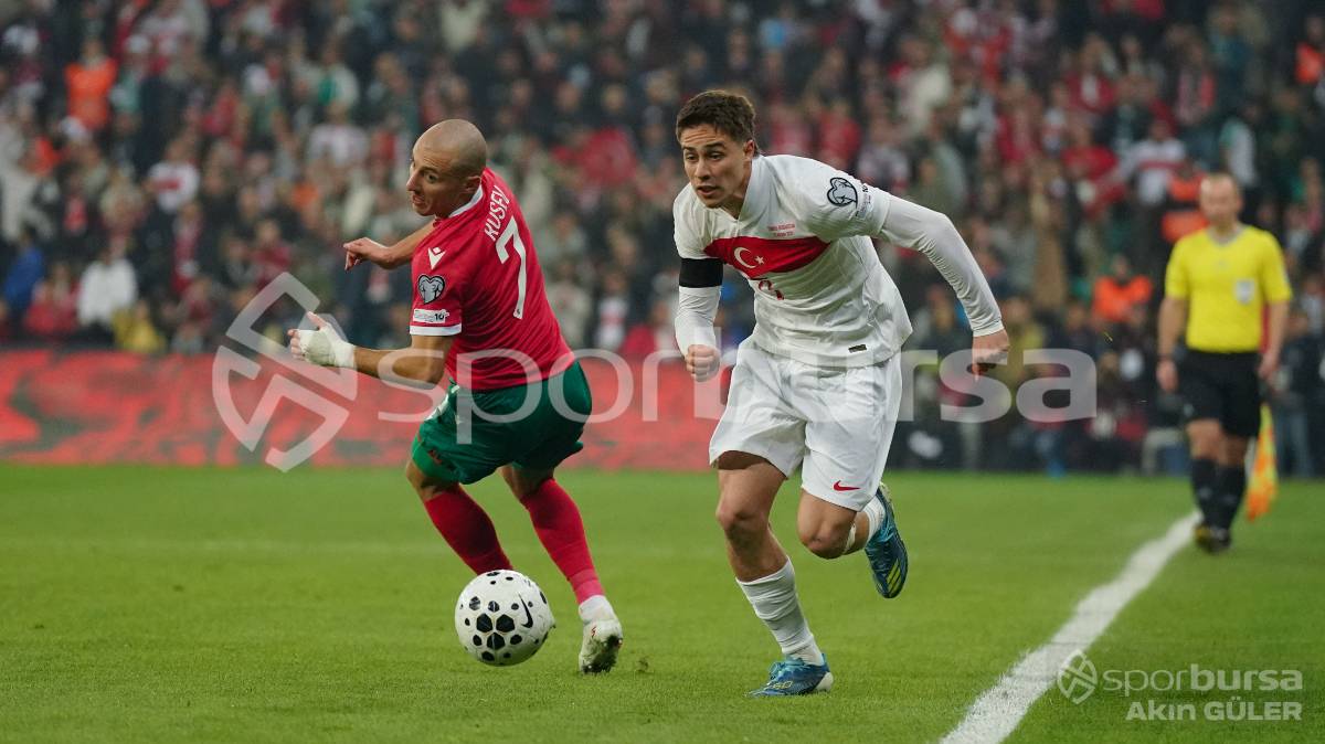 TÜRKİYE - BULGARİSTAN MAÇ FOTOĞRAFLARI