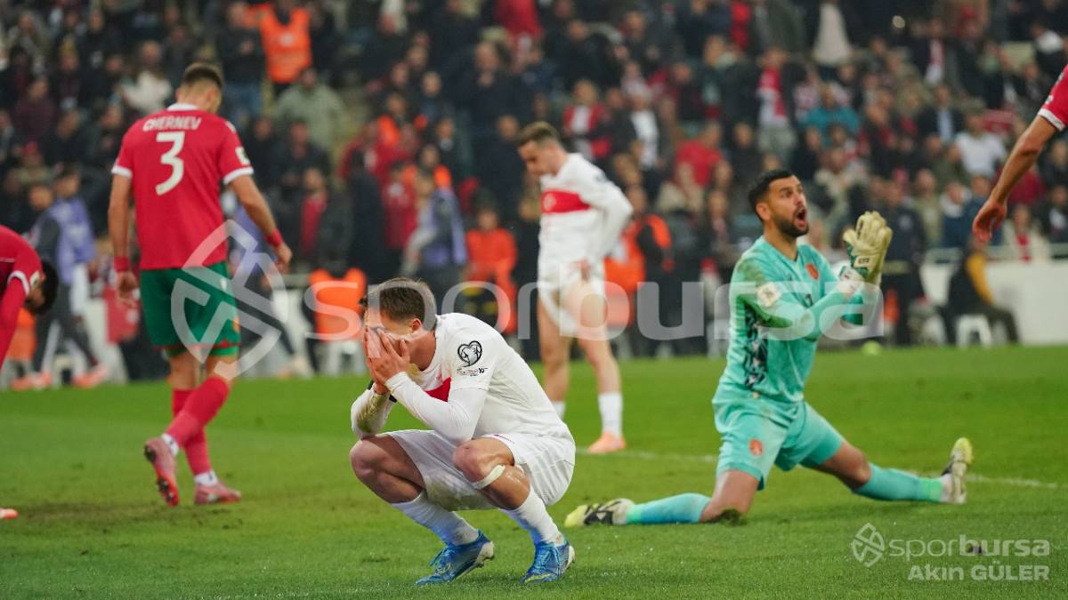 TÜRKİYE - BULGARİSTAN MAÇ FOTOĞRAFLARI