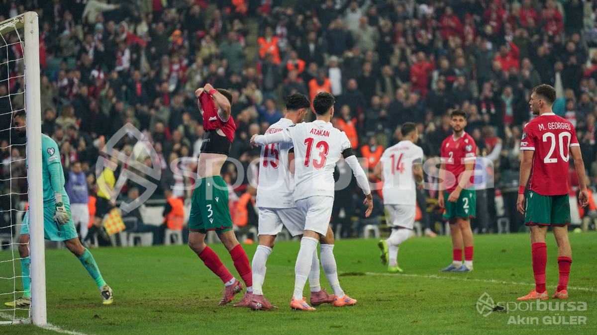 TÜRKİYE - BULGARİSTAN MAÇ FOTOĞRAFLARI
