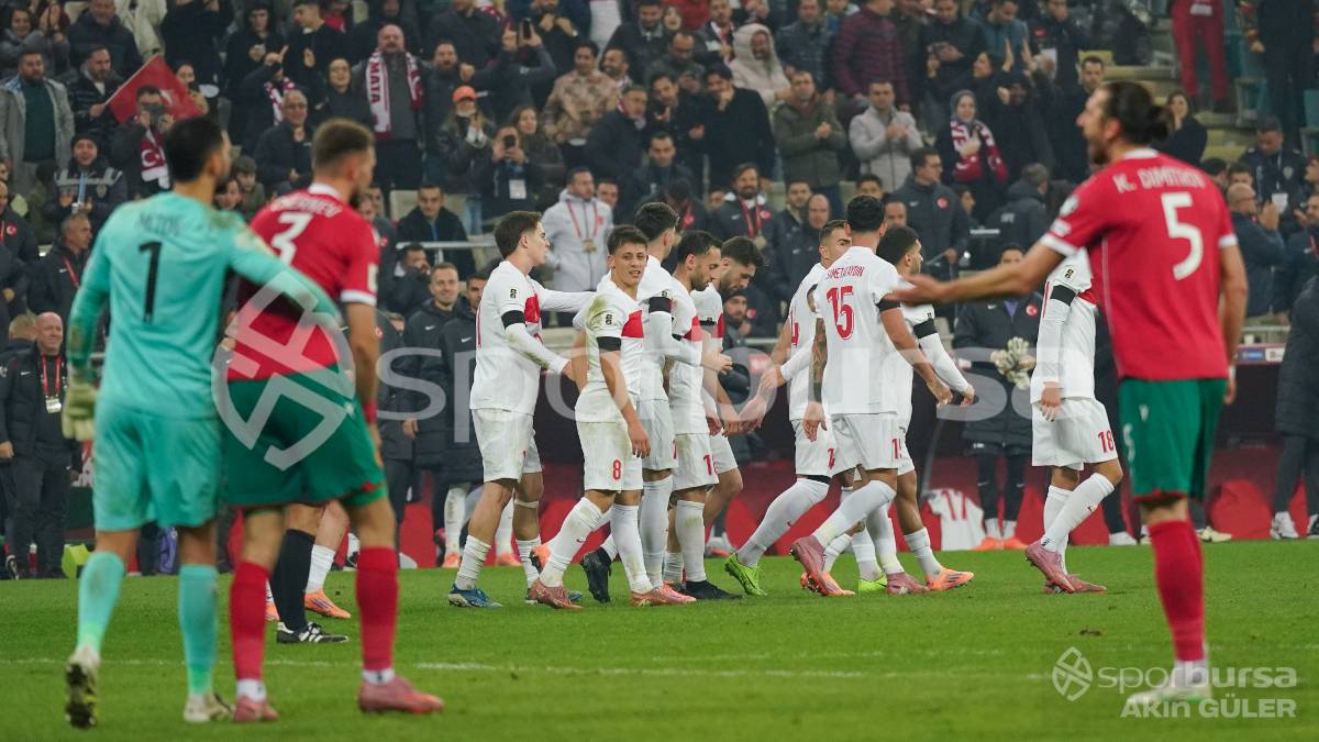 TÜRKİYE - BULGARİSTAN MAÇ FOTOĞRAFLARI