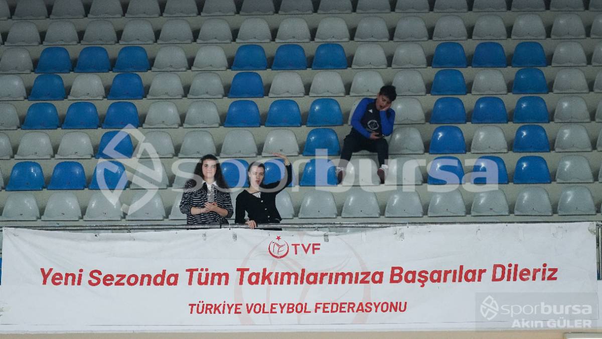 NİLÜFER BELEDİYESPOR EKER - ECZACIBAŞI MAÇI FOTOĞRAFLARI