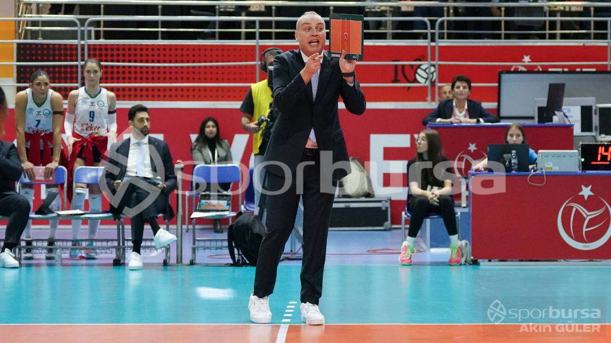 NİLÜFER BELEDİYESPOR EKER - ECZACIBAŞI MAÇI FOTOĞRAFLARI
