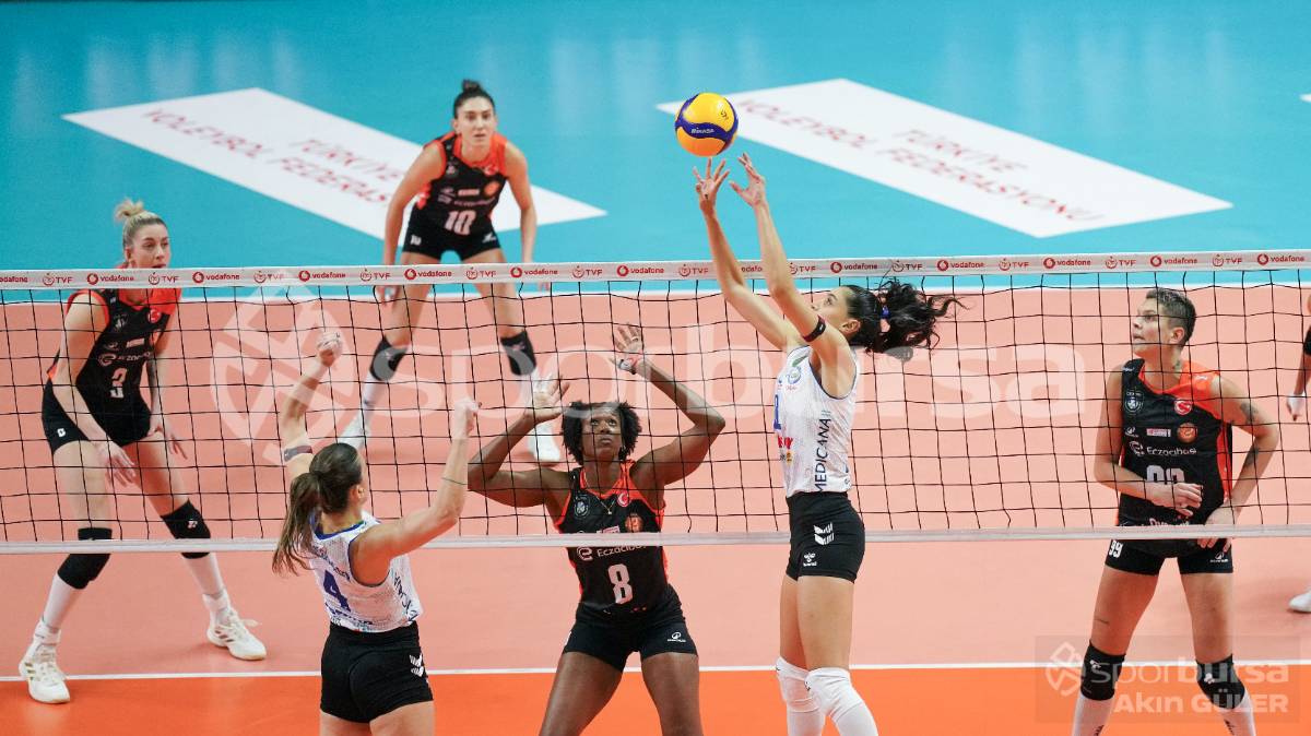 NİLÜFER BELEDİYESPOR EKER - ECZACIBAŞI MAÇI FOTOĞRAFLARI