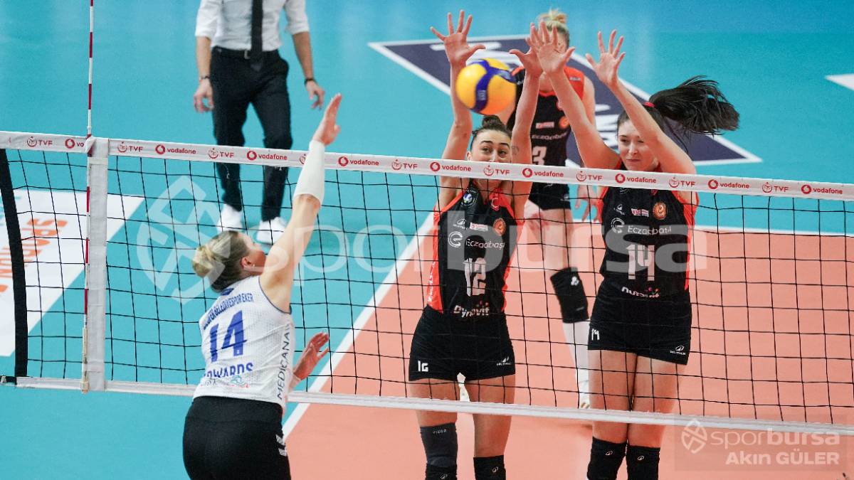 NİLÜFER BELEDİYESPOR EKER - ECZACIBAŞI MAÇI FOTOĞRAFLARI