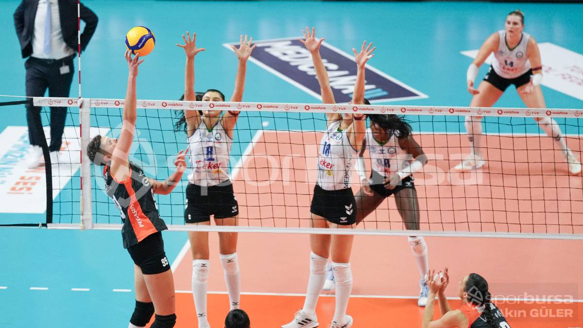 NİLÜFER BELEDİYESPOR EKER - ECZACIBAŞI MAÇI FOTOĞRAFLARI