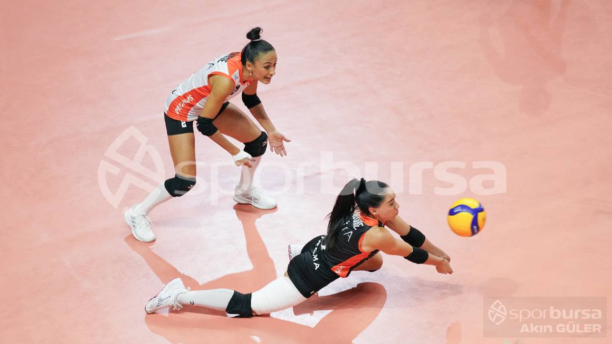 NİLÜFER BELEDİYESPOR EKER - ECZACIBAŞI MAÇI FOTOĞRAFLARI