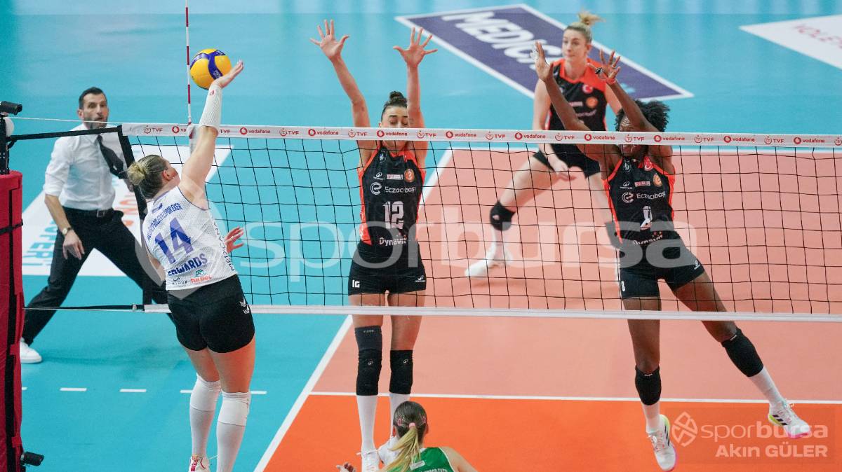 NİLÜFER BELEDİYESPOR EKER - ECZACIBAŞI MAÇI FOTOĞRAFLARI