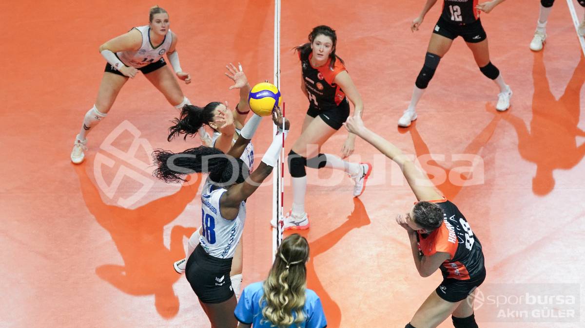 NİLÜFER BELEDİYESPOR EKER - ECZACIBAŞI MAÇI FOTOĞRAFLARI