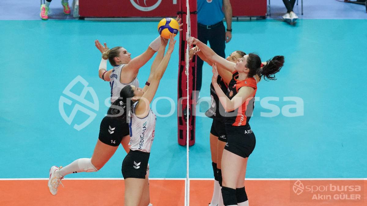 NİLÜFER BELEDİYESPOR EKER - ECZACIBAŞI MAÇI FOTOĞRAFLARI