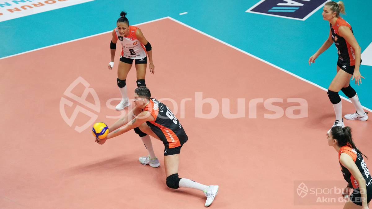 NİLÜFER BELEDİYESPOR EKER - ECZACIBAŞI MAÇI FOTOĞRAFLARI