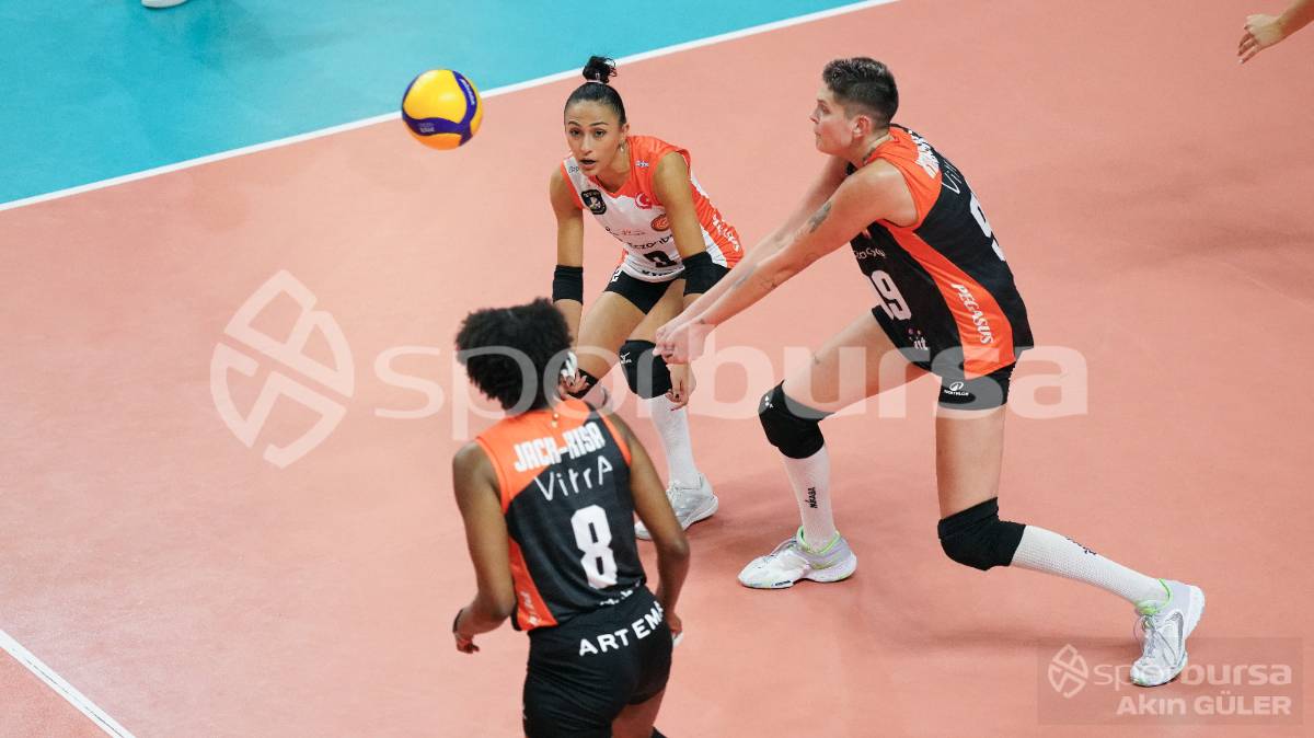 NİLÜFER BELEDİYESPOR EKER - ECZACIBAŞI MAÇI FOTOĞRAFLARI