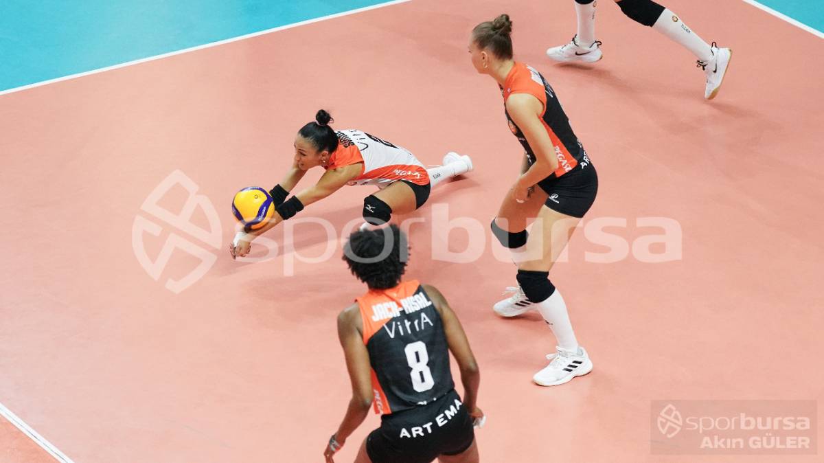 NİLÜFER BELEDİYESPOR EKER - ECZACIBAŞI MAÇI FOTOĞRAFLARI