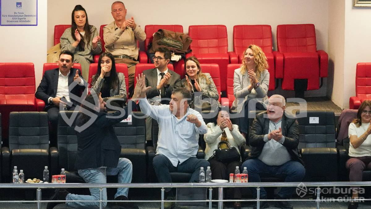 NİLÜFER BELEDİYESPOR EKER - ECZACIBAŞI MAÇI FOTOĞRAFLARI