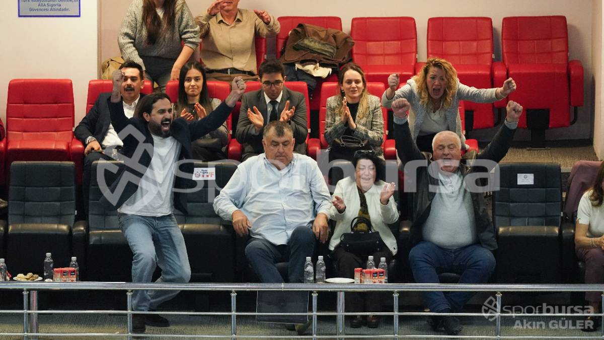 NİLÜFER BELEDİYESPOR EKER - ECZACIBAŞI MAÇI FOTOĞRAFLARI