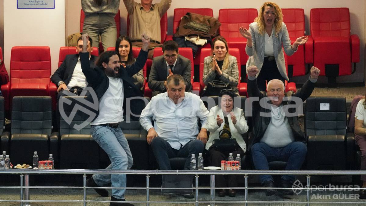 NİLÜFER BELEDİYESPOR EKER - ECZACIBAŞI MAÇI FOTOĞRAFLARI